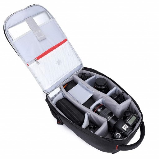 Camera Bag Double Shoulder Micro Single Professional Photography Backpack Multifunctional Large Capacity Camera Lens Storage Bag