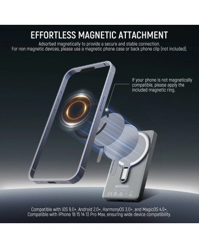 NEEWER BASICS F4B 4" Magnetic Phone Vlog Selfie Monitor Screen