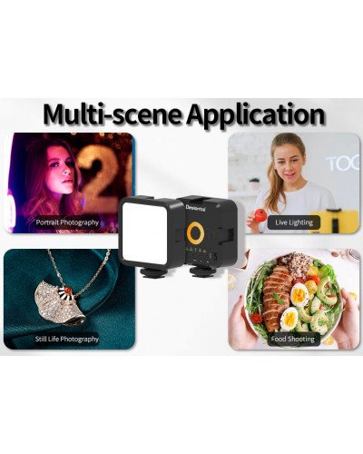 W70 Bi-Color 7W LED Fill Light Portable Adjustable Light