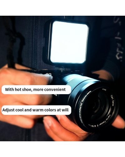 W70 Bi-Color 7W LED Fill Light Portable Adjustable Light