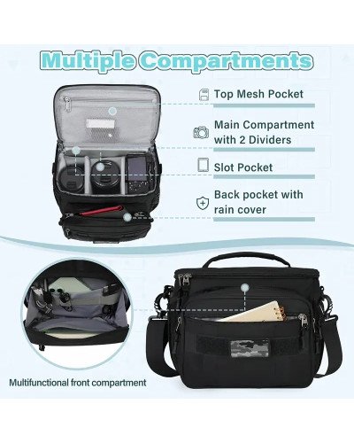 Camera Bag Professional Camera Case Small DSLR Camera Bags Crossbody Camera Sling Bag Camera Bag Professional Camera Case Small DSLR Camera Bags Crossbody Camera Sling Bag