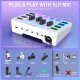 FIFINE AmpliGame SC3 Gaming USB Mixer Audio Mixer for Streaming & Podcast White FIFINE AmpliGame SC3 Gaming USB Mixer Audio Mixer for Streaming & Podcast White