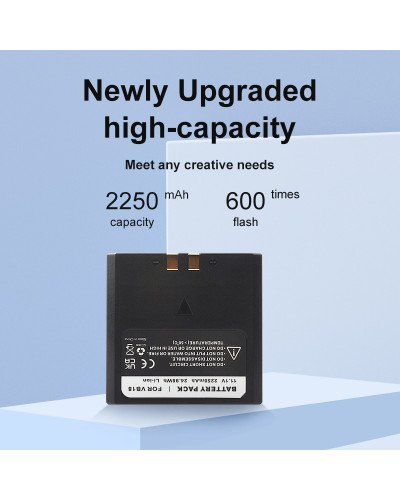VB-18 Replacement Battery for GODOX V850 V860 V850II V860IIC V860IIN V860IIS V860IIF V860IIF NEEWER TT850 VB-18 Replacement Battery for GODOX V850 V860 V850II V860IIC V860IIN V860IIS V860IIF V860IIF NEEWER TT850