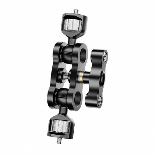 Aluminum Alloy Ball Head Bracket with 1/4" Screw Mount Arm Holder