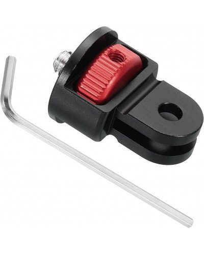 Aluminum Tripod Mount Adapter 360° Adjustment 1/4" Screw Conversion Adapter