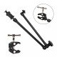 Aluminum Alloy Camera Arm Super Clamp 20inch Arm And Clamp