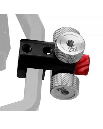 Gimbal Counterweight 25g Set for Ronin S Balance Clump Weight 25g with 1/4" inch Screw Hole