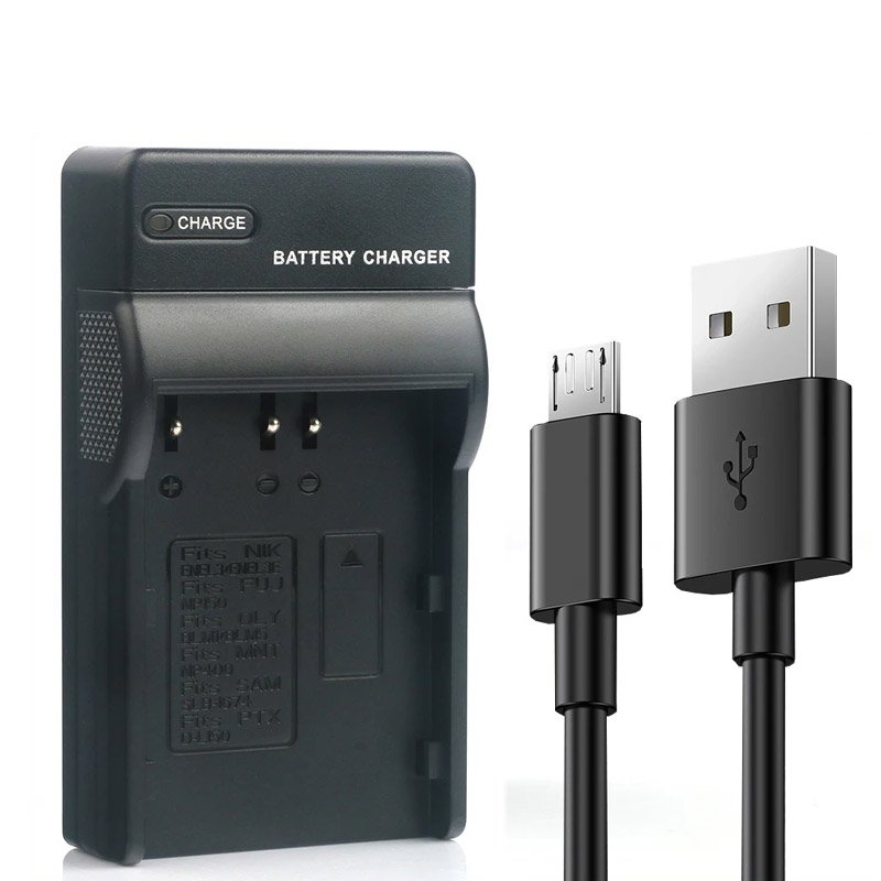 Digital Camera Battery Charger EN-EL3 for Nikon EN-EL3e EN-EL3a MH-18 MH-18a D100 D200 D300 D300S D50 D50S D70 D70S D700 D80 D90