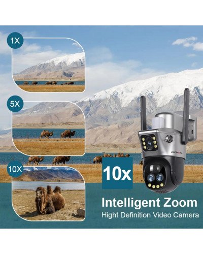 SOLAR CAMERA LS-CS3U-4G-10X-SA 12MP Three-Lens 4G PTZ Camera Outdoor SOLAR CAMERA LS-CS3U-4G-10X-SA 12MP Three-Lens 4G PTZ Camera Outdoor