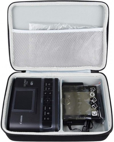 Hard Case for Selphy CP1500 CP1300 CP1200 Color Photo Printer EVA Hard Shell Carrying Case