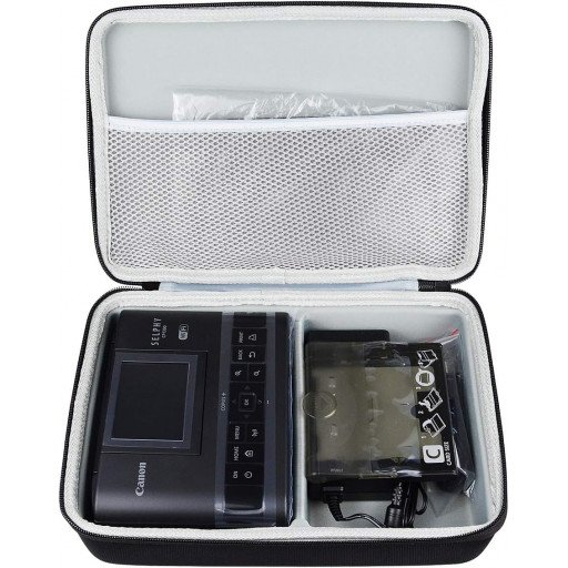 Hard Case for Selphy CP1500 CP1300 CP1200 Color Photo Printer EVA Hard Shell Carrying Case