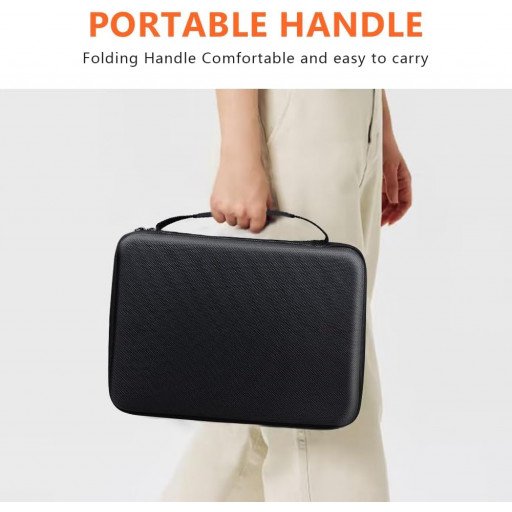 Hard Case for Selphy CP1500 CP1300 CP1200 Color Photo Printer EVA Hard Shell Carrying Case