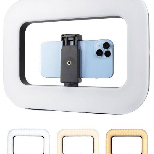 YM-200 Rechargeable 20W Selfie Portable Ring Light Phone Adjustable Fill Ring Light