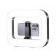YM-200 Rechargeable 20W Selfie Portable Ring Light Phone Adjustable Fill Ring Light
