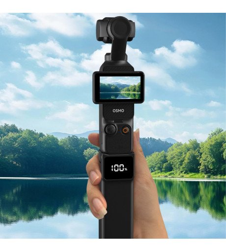 Portable Battery Handle for DJI Osmo Pocket 3 5000mAh with MINI Tripod
