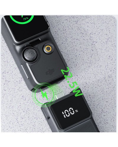 Portable Battery Handle for DJI Osmo Pocket 3 5000mAh with MINI Tripod Portable Battery Handle for DJI Osmo Pocket 3 5000mAh with MINI Tripod