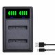 Dual Battery Charger for Sony BNP-FD1 NP-BD1