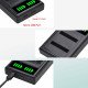 Dual Battery Charger for Sony BNP-FD1 NP-BD1