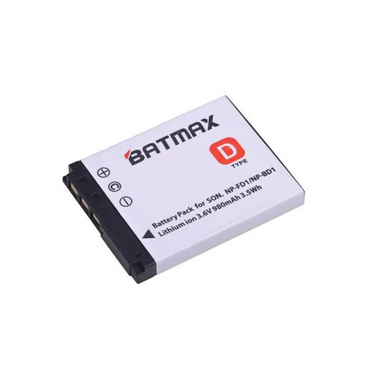 Camera Battery for Sony NP-FD1/NP-BD1 980mA