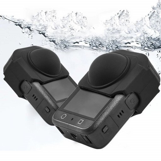 Silicone Shockproof Protective Lens Cap Cover for DJI Osmo 360 Camera