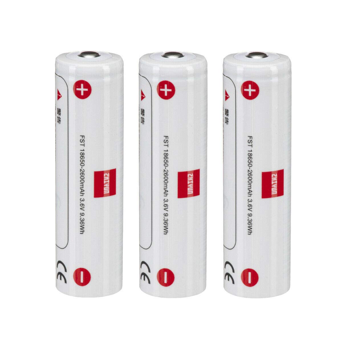 Zhiyun Tech 18650 MP Rechrageable Li-ion Battery for Crane 2 Gimbal (3 pack)