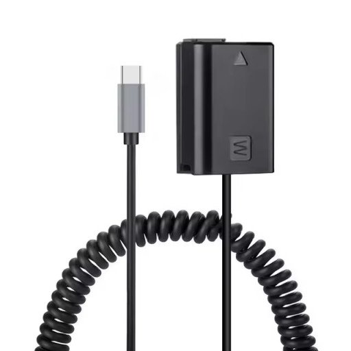 USB-C to Sony NP-FW50 Regulated Dummy Battery Cable