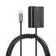 USB-C to Sony NP-FW50 Regulated Dummy Battery Cable