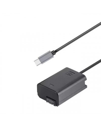 USB-C to Sony NP-FW50 Regulated Dummy Battery Cable