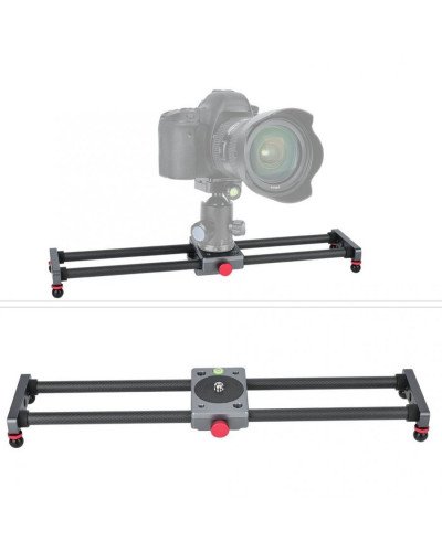 40CM Carbon Fiber Camera Track Slider Video Stabilizer