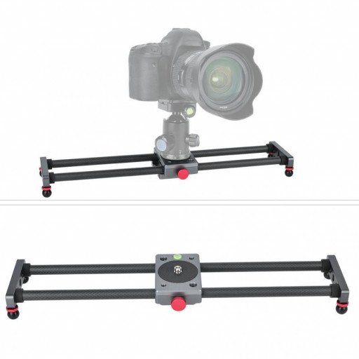 40CM Carbon Fiber Camera Track Slider Video Stabilizer