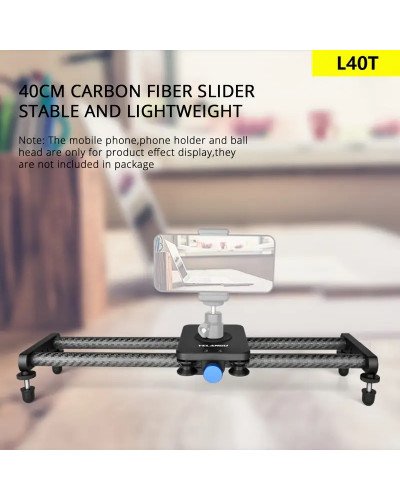 40CM Carbon Fiber Camera Track Slider 40CM Carbon Fiber Camera Track Slider
