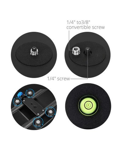 40CM Carbon Fiber Camera Track Slider 40CM Carbon Fiber Camera Track Slider