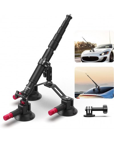 NEEWER CA065 Triple Suction Cup Camera Car Mount