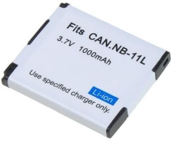NB-11L 1000mAh Camera Battery for Canon Powershot A2300 IS A2400 IS A3400 IS