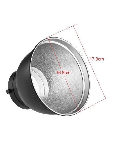 Standard Reflector Diffuser Lamp Shade Dish with 20° 40° 60° Honeycomb Grid for Bowens Mount Studio Strobe Flash Light Speedlite