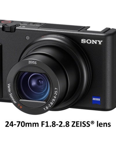 Sony ZV-1A in-Built Microphone 4K Vlogging Digital Camera Black Sony ZV-1A in-Built Microphone 4K Vlogging Digital Camera Black