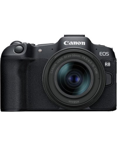 Canon EOS R8 Mirrorless Camera with RF 24-50mm f/4.5-6.3 IS STM Lens Canon EOS R8 Mirrorless Camera with RF 24-50mm f/4.5-6.3 IS STM Lens