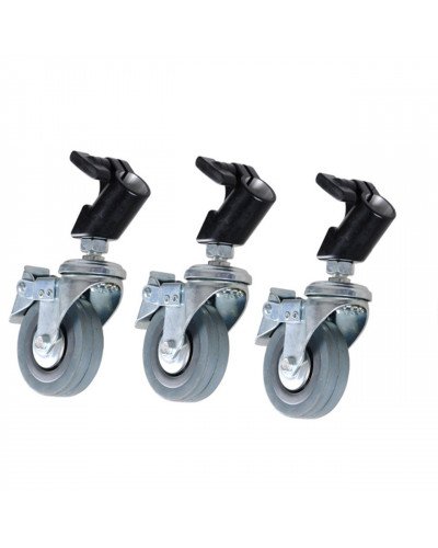 Nicefoto B-22 Light Stand Castor Wheels Kit