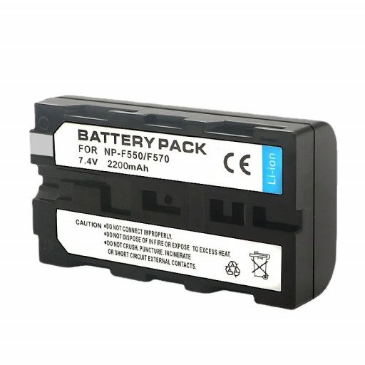 NiceFoto NP-F550/NP-F570 Li-ion Battery (2200mAh)