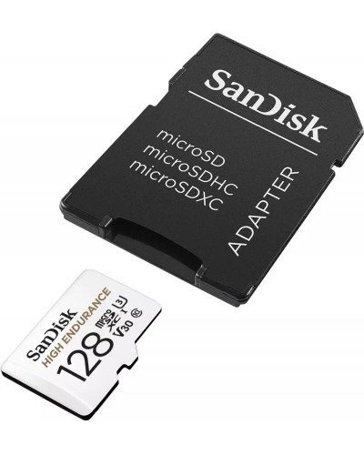 SanDisk 128GB High Endurance MicroSDXC Card for Dash Cam & Home Security Camera