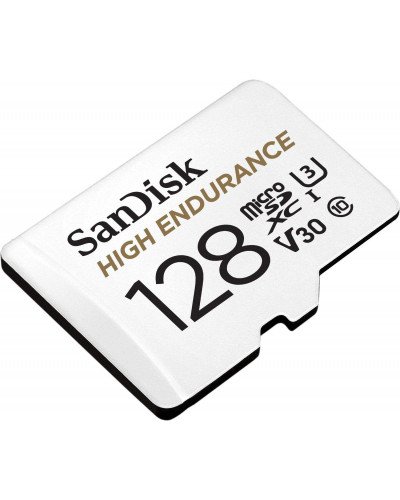 SanDisk 128GB High Endurance MicroSDXC Card for Dash Cam & Home Security Camera