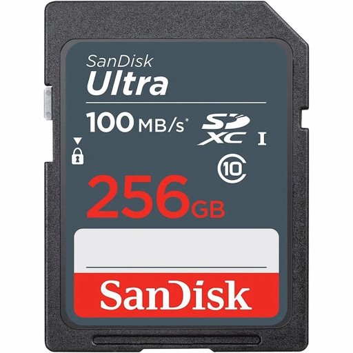 SanDisk Ultra UHS-I 120MBs Class 10 SDXC Memory Card - 256GB