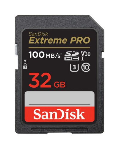 SanDisk Extreme PRO 32GB SDXC UHS-I 100MB/S Class 10