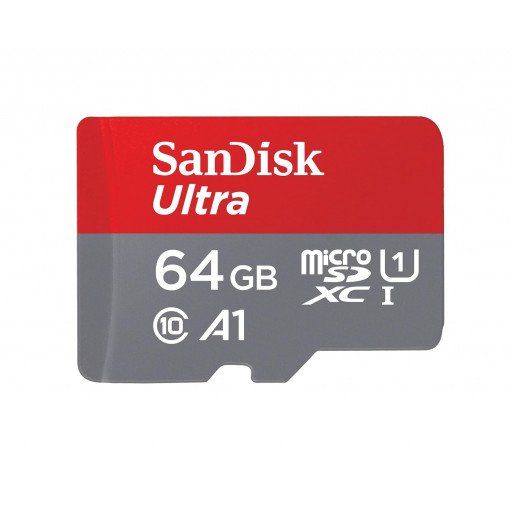 SanDisk Ultra 64GB MicroSDXC UHS-I 140MB/s R Memory Card