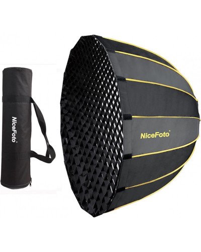 NiceFoto LA-2000A 200W Bi-Color COB LED Video Light With 90cm Softbox/Stand NiceFoto LA-2000A 200W Bi-Color COB LED Video Light With 90cm Softbox/Stand