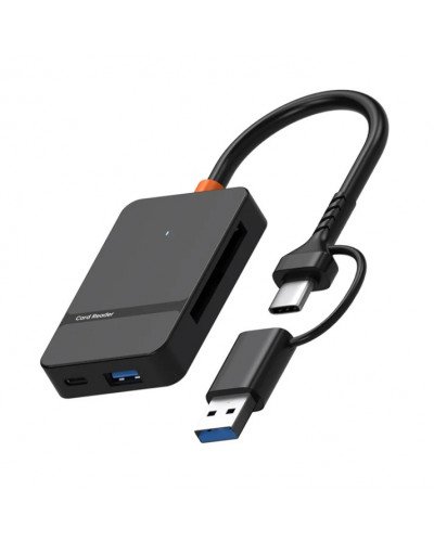 8in1 ADS-316 Type-C+USB Multi-function Card Reader