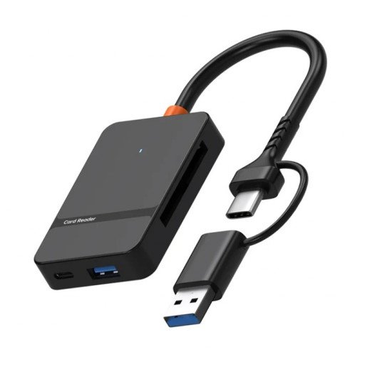 8in1 ADS-316 Type-C+USB Multi-function Card Reader