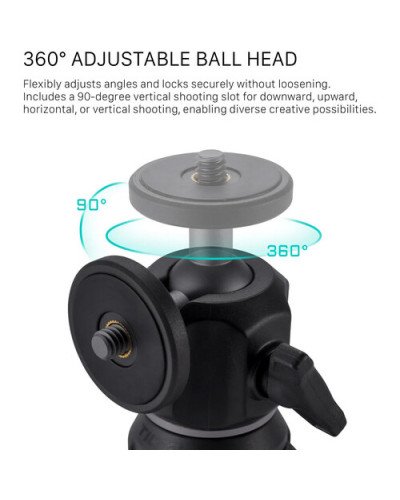 Tilta Extendable Vlog Tripod Space Gray (TT-VT01-BH-SG) Tilta Extendable Vlog Tripod Space Gray (TT-VT01-BH-SG)