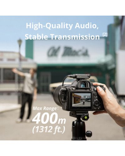 DJI Mic Mini 2-Person Compact Wireless Microphone System for Camera & Smartphone