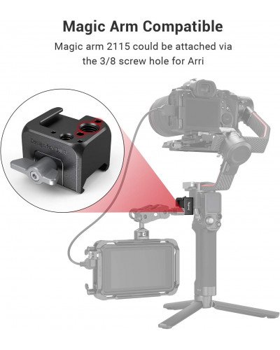 SmallRig NATO Clamp Accessory Mount for DJI RS 2/ RSC 2/ RS 3/ RS 3 Pro/ RS 4/ RS 4 Pro/ RS 4 Mini/ RS 5
